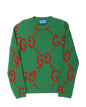 Gucci Ghost GG Drip Wool Sweater