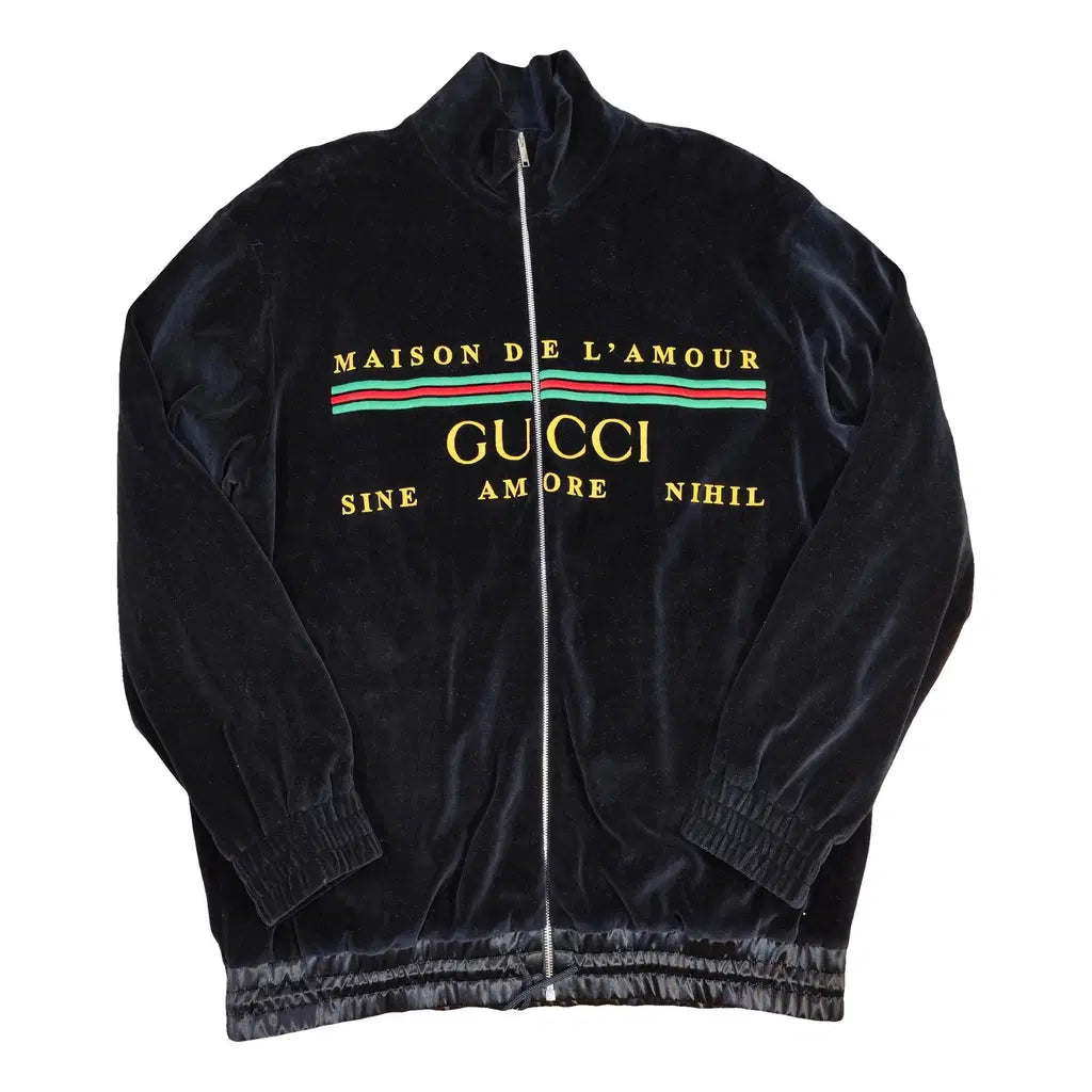 Gucci Maison de L’Amour Chenille Track Jacket
