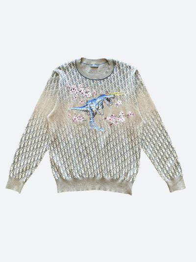 Dior x Hajime Sorayama Sakura Dinosaur Cashmere Sweater