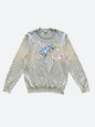 Dior x Hajime Sorayama Sakura Dinosaur Cashmere Sweater
