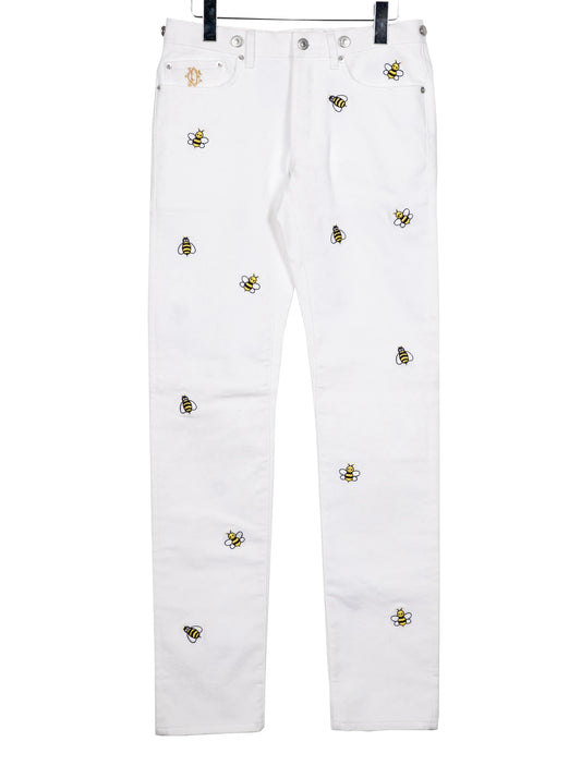 Dior x KAWS Bee Embroidery Jeans