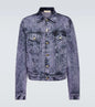Marni Marble Dyed Cotton Denim Jacket