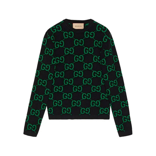 Gucci GG Wool Jacquard Sweater